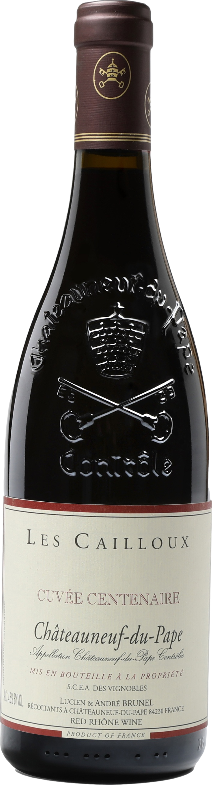 Andre Brunel Les Cailloux Cuvee Centenaire Chateauneuf du Pape 2019