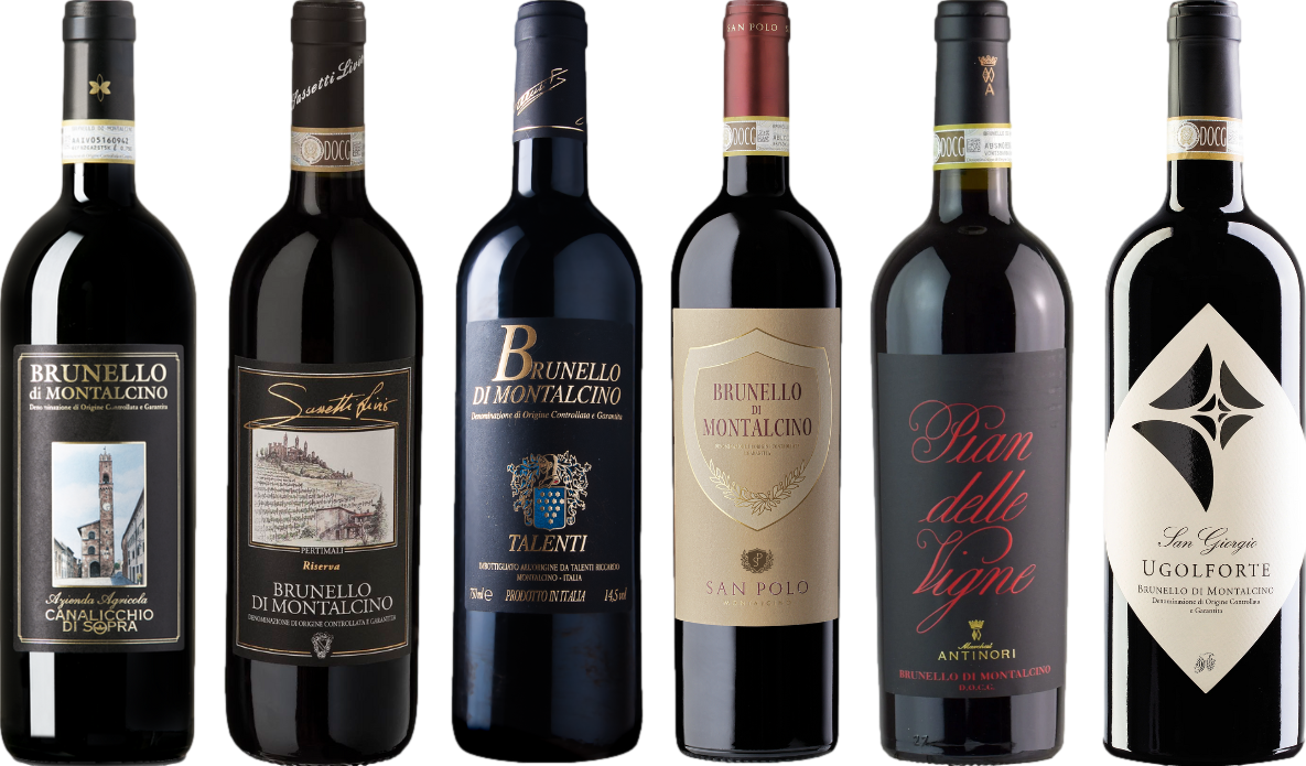 Wine in Black Brunello di Montalcino-Paket