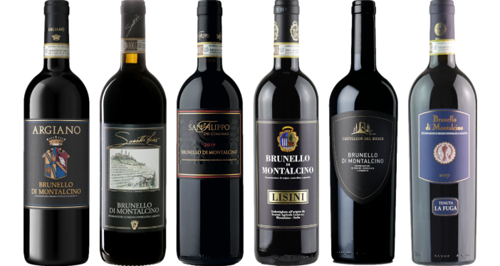 Bottle of Brunello di Montalcino Premium Tasting Case wine 0 ml