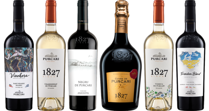 Bottle of Chateau Purcari Moldavian Wine Tasting Case wine 0 ml