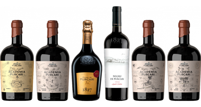 Bottle of Chateau Purcari Premium Moldavian Wine Tasting Case wine 0 ml
