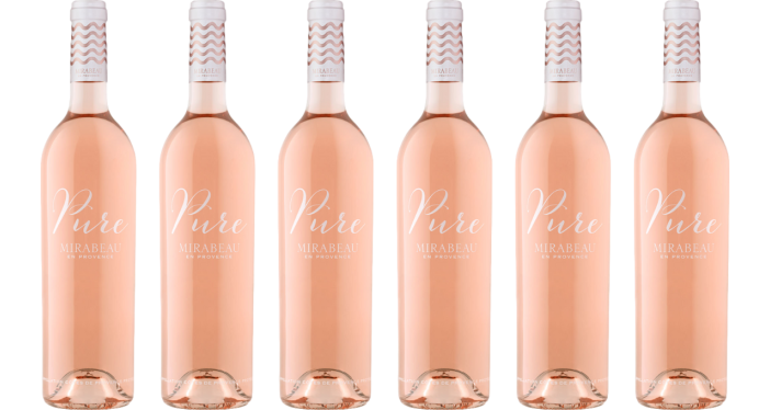 Bottle of Mirabeau Pure Provence Rose 2022 6 Bottle Case wine 0 ml