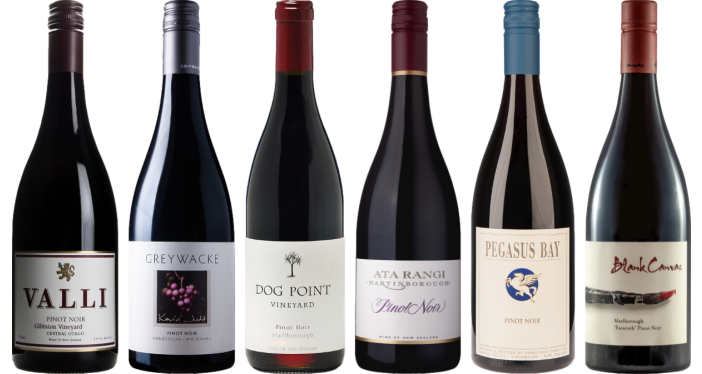 Bottle of New Zealand Pinot Noir Premium Tasting Case wine 0 ml