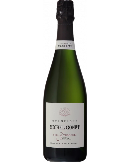Champagne Michel Gonet Les 3 Terroirs Blanc de Blancs Grand Cru Extra Brut 2017