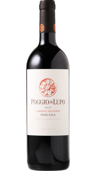 Bottle of Tenuta Sette Ponti Poggio al Lupo Maremma 2015 wine 750 ml