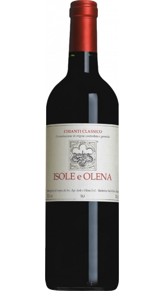 Bottle of Isole e Olena Chianti Classico 2017 wine 750 ml