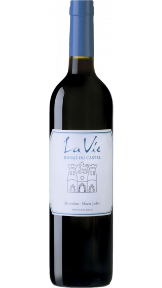 Bottle of Domaine du Castel La Vie Rouge 2020 wine 750 ml