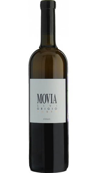 Bottle of Movia Sivi Grigio Ambra 2021 wine 750 ml