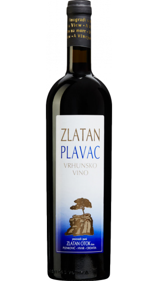Bottle of Zlatan Otok Plavac 2013 wine 750 ml