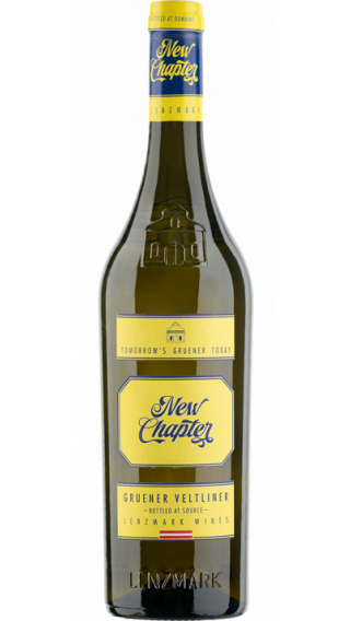 Bottle of New Chapter Gruner Veltliner 2020 wine 750 ml