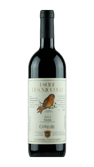 Bottle of Castellare di Castellina I Sodi Di San Niccolo 2014 wine 750 ml