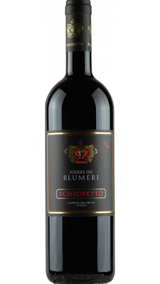 Bottle of Schiopetto Podere dei Blumeri 2016 wine 750 ml