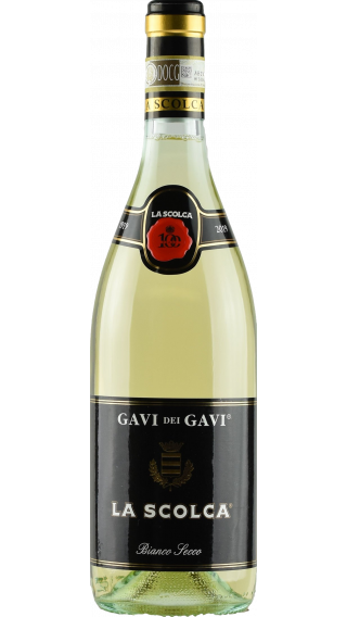 Bottle of La Scolca Gavi de Gavi 2018 wine 750 ml