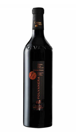 Bottle of Polvanera 17 Primitivo 2017 wine 750 ml