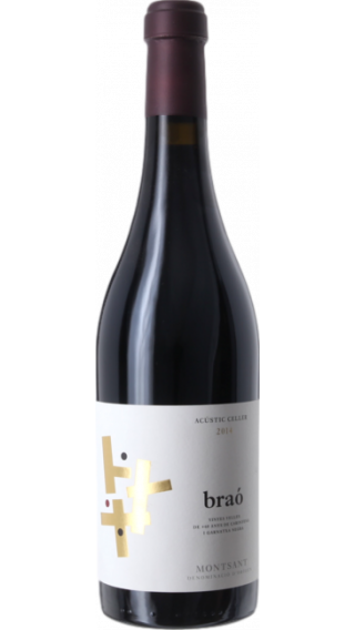 Bottle of Acustic Celler Brao 2015 wine 750 ml