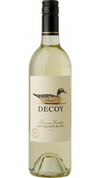 Bottle of Duckhorn Decoy Sauvignon Blanc 2016 wine 750 ml