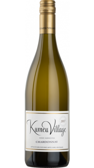 Bottle of Kumeu River Village Chardonnay 2017 wine 750 ml