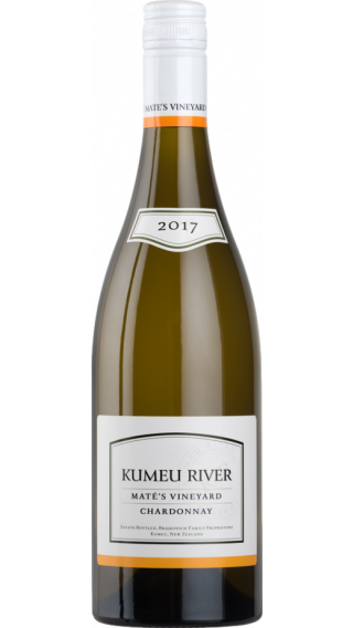 Bottle of Kumeu River Mate's Vineyard Chardonnay 2017 wine 750 ml