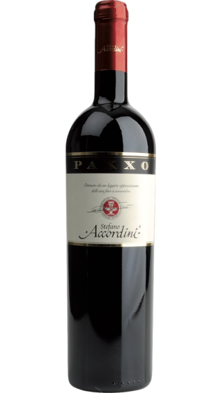 Bottle of Stefano Accordini Paxxo Rosso del Veneto 2020 wine 750 ml