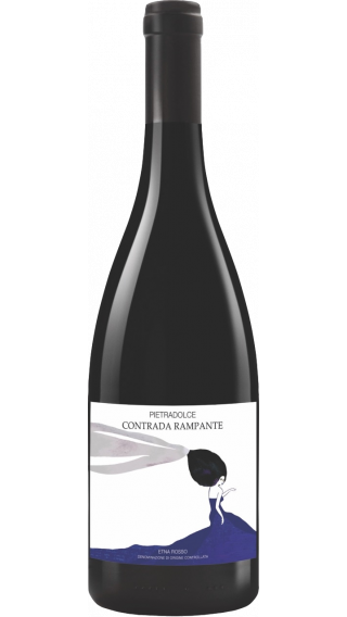 Bottle of Pietradolce Contrada Rampante Etna Rosso 2017 wine 750 ml