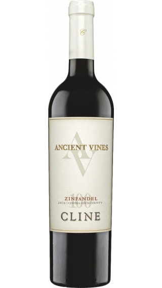 Bottle of Cline  Ancient Vines Zinfandel 2016 wine 750 ml