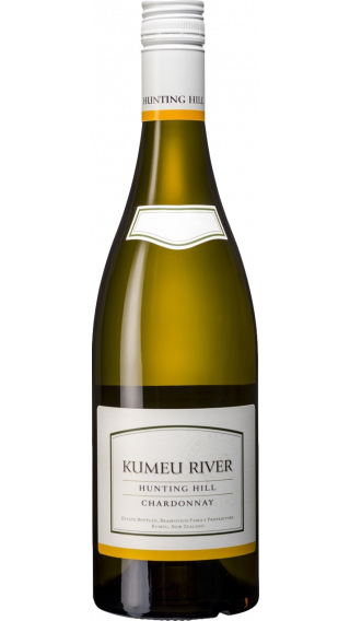 Bottle of Kumeu River Hunting Hill Chardonnay 2019 wine 750 ml