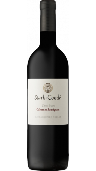 Bottle of Stark Conde Three Pines Cabernet Sauvignon 2017 wine 750 ml