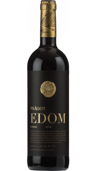 Bottle of Psagot Edom 2017 wine 750 ml