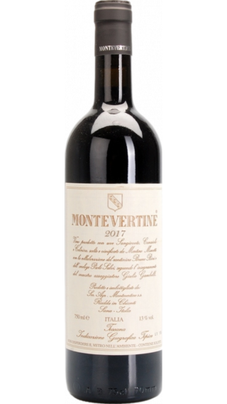 Bottle of Montevertine 2018 wine 750 ml