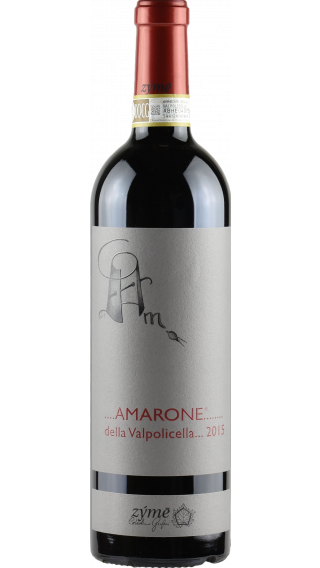 Bottle of Zyme Amarone della Valpolicella 2015 wine 750 ml
