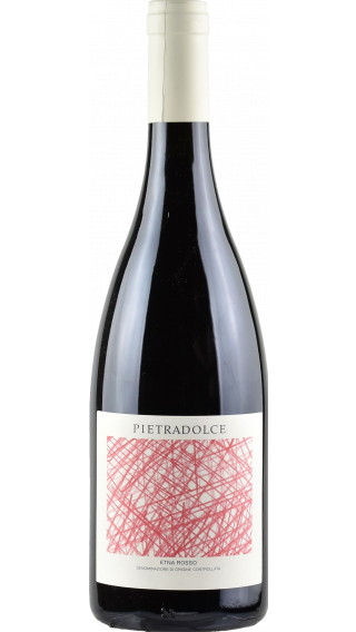 Bottle of Pietradolce Etna Rosso 2020 wine 750 ml