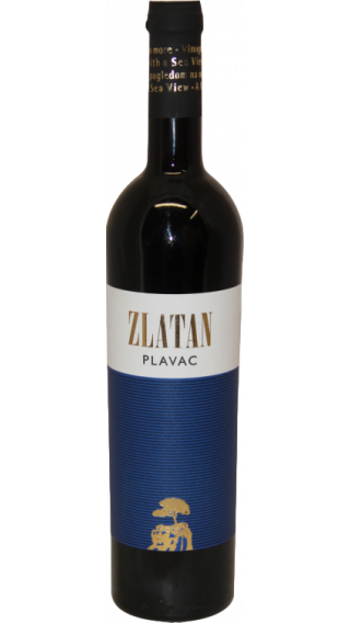 Bottle of Zlatan Otok Plavac Sibenik 2012 wine 750 ml