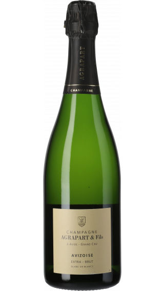Bottle of Champagne Agrapart Avizoise Blanc de Blancs Grand Cru 2015 wine 750 ml