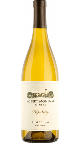 Bottle of Robert Mondavi Napa Valley Chardonnay 2017 wine 750 ml