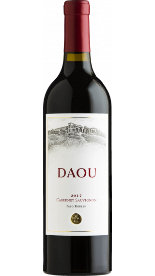 Bottle of DAOU Cabernet Sauvignon 2017 wine 750 ml