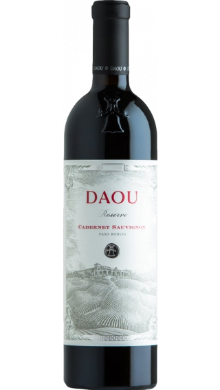 Bottle of DAOU Cabernet Sauvignon Reserve 2016 wine 750 ml
