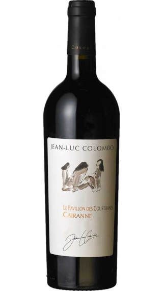 Bottle of Jean-Luc Colombo Cotes Du Rhone Pavillon Des Courtisanes 2018 wine 750 ml