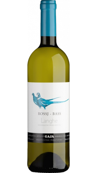 Bottle of Gaja Rossj Bass 2021 wine 750 ml