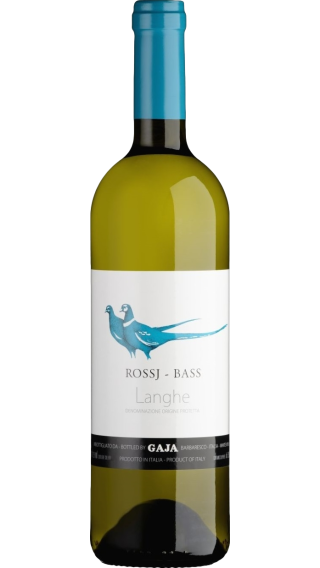 Bottle of Gaja Rossj Bass 2022 wine 750 ml