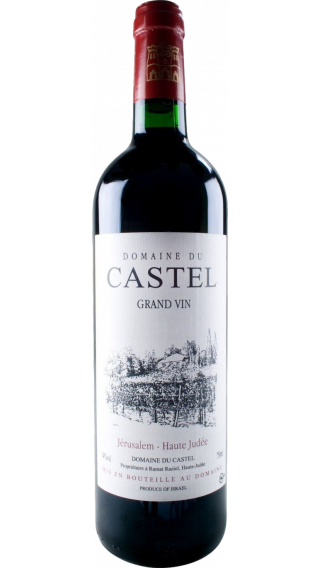 Bottle of Domaine du Castel Grand Vin 2016 wine 750 ml