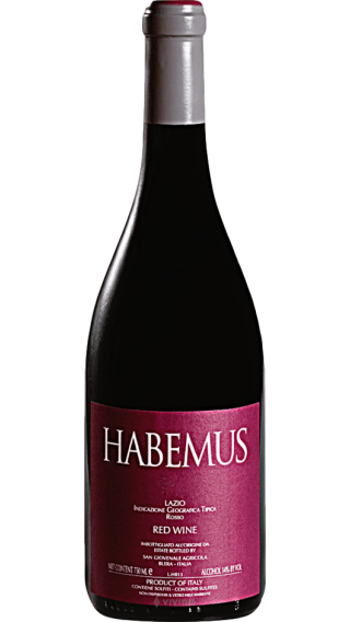 Bottle of San Giovenale Habemus Red Label 2019 wine 750 ml
