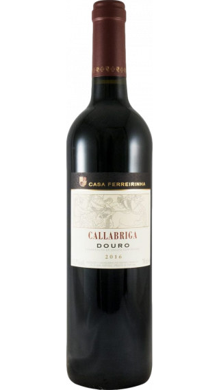 Bottle of Casa Ferreirinha Callabriga 2018 wine 750 ml