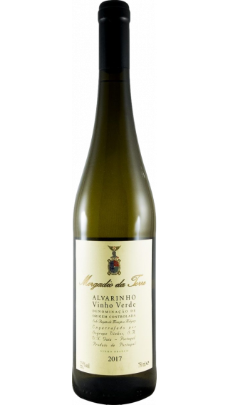 Bottle of Morgadio da Torre Alvarinho 2017 wine 750 ml