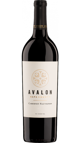 Bottle of Avalon Napa Valley Cabernet Sauvignon 2018 wine 750 ml