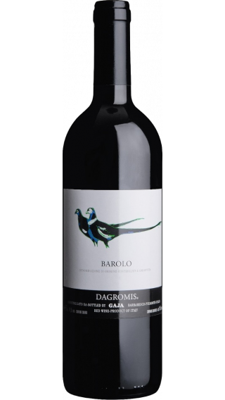 Bottle of Gaja Dagromis Barolo 2015 wine 750 ml