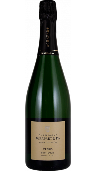 Bottle of Champagne Agrapart  Venus Nature Blanc de Blancs Grand Cru 2015 wine 750 ml