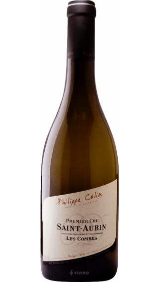 Bottle of Philippe Colin  Saint Aubin Premier Cru Les Combes 2017 wine 750 ml
