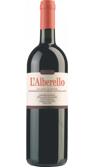 Bottle of Grattamacco L'Alberello Bolgheri Superiore 2016 wine 750 ml