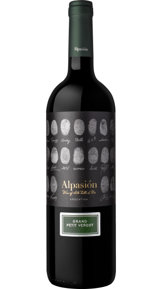 Bottle of Alpasion Grand Petit Verdot 2020 wine 750 ml
