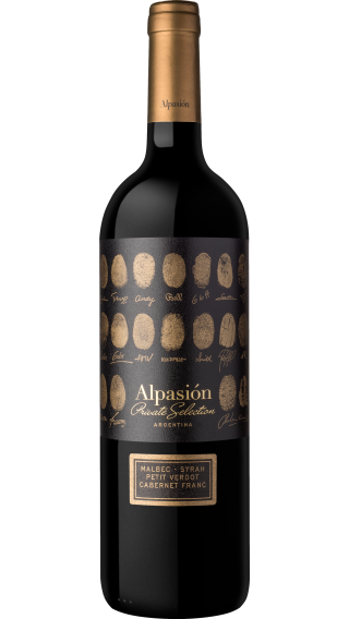 Bottle of Alpasion Private Selection 2018 wine 750 ml